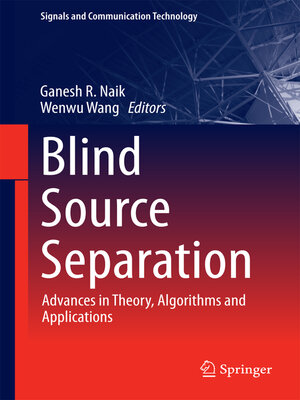cover image of Blind Source Separation